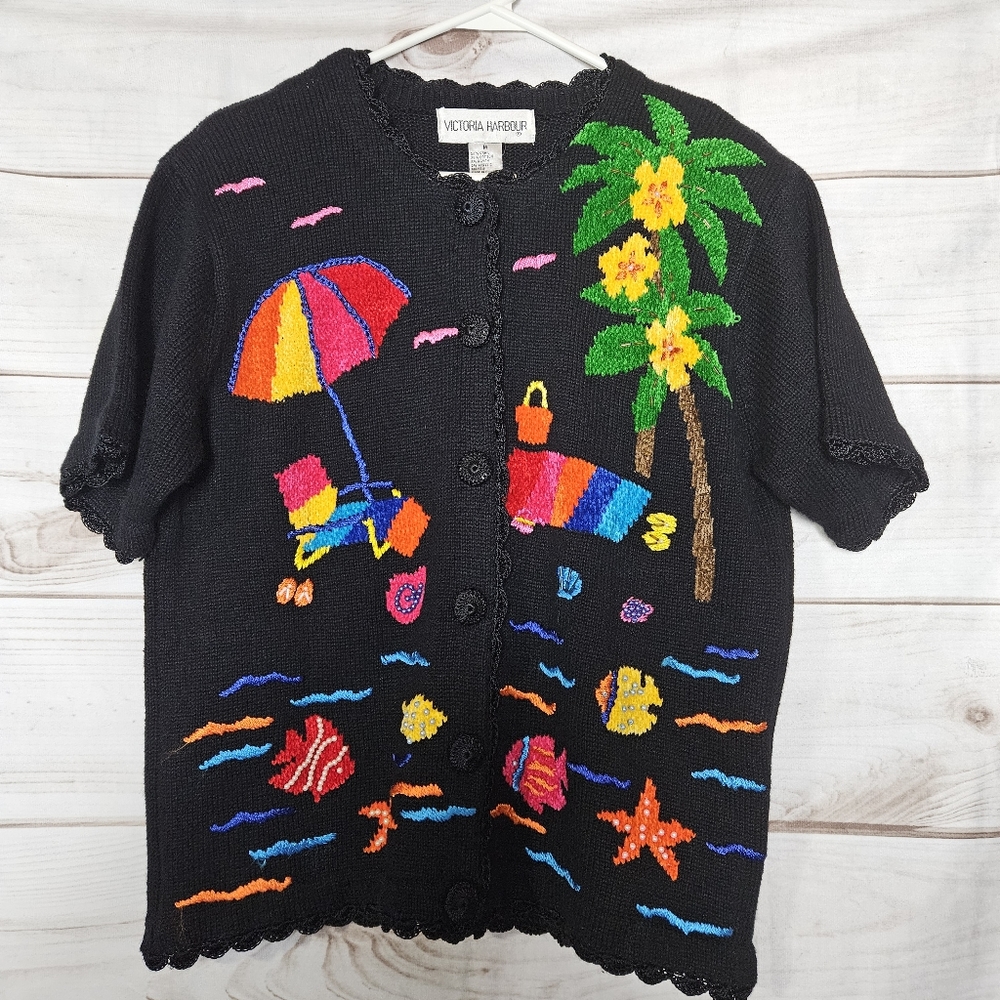 Vintage Victoria Harbour Sweater